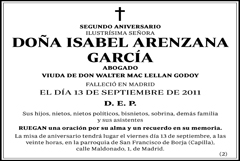 Isabel Arenzana García
